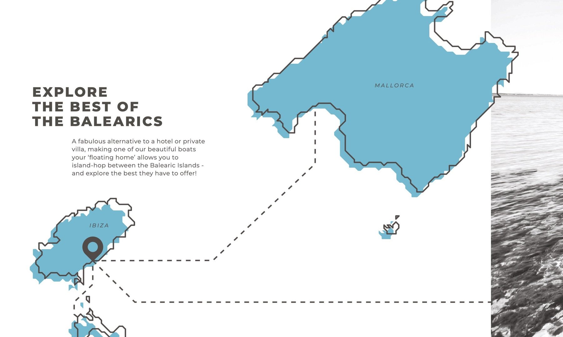 Balearic Islands route map
